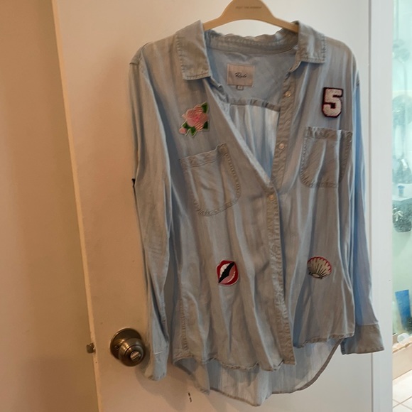 Rails patch button up top - Picture 1 of 12